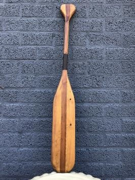 Houten peddel - handgemaakt - muurdecoratie - licht