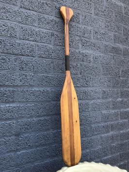 Houten peddel - handgemaakt - muurdecoratie - licht