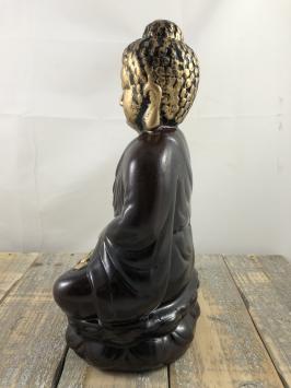 Boeddha beeld ceramic zittend Thais