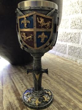 Schöne Kelch mit Insignien wie Französisch lely