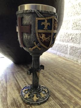 Schöne Kelch mit Insignien wie Französisch lely