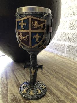 Schöne Kelch mit Insignien wie Französisch lely