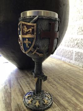 Schöne Kelch mit Insignien wie Französisch lely
