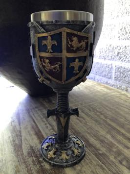 Schöne Kelch mit Insignien wie Französisch lely