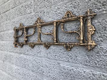 Wand kapstok, gietijzer brons - Look