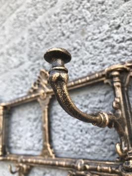 Wand kapstok, gietijzer brons - Look