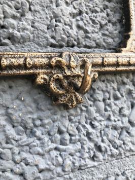 Wand kapstok, gietijzer brons - Look