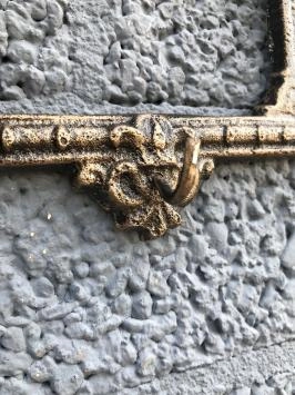 Wand kapstok, gietijzer brons - Look