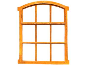 Stalraam met kiepraam - 71 x 57,5 cm - gietijzer