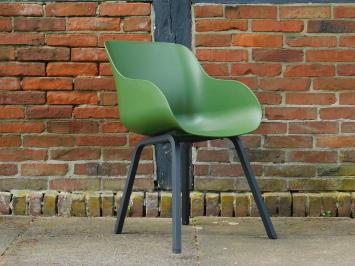 Kuipstoel - groen - kunststof