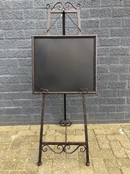 Reclamebord, advertentie bord, antiek, klassiek, oud schoolbord