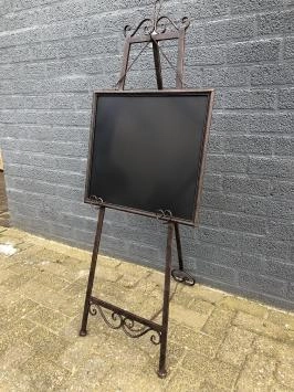 Reclamebord, advertentie bord, antiek, klassiek, oud schoolbord