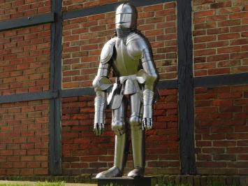 Ritterrüstungen auf Ständer - Metall - 190 cm