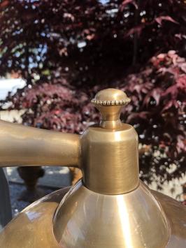 Outdoor lamp, scheepslamp, messing-koper