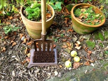 Schuhabstreifer, Türstopper auf Gabel, eisenbeschichtet wetterfest
