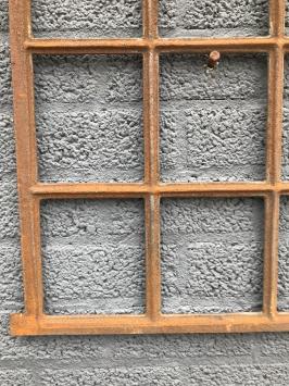 Scheunen-Stallfenster 12 Fensterplätze, ideales gusseisernes Fenster für die Gartenmauer