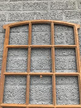 Scheunen-Stallfenster 12 Fensterplätze, ideales gusseisernes Fenster für die Gartenmauer