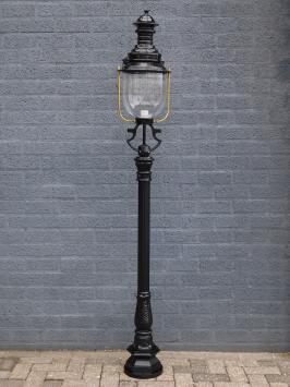 Laterne ''Unique'' - Außenlampe, vertikale Laterne - schwarz