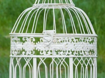 Set mit 2 Vintage-Vogelkäfigen – Metall – Gartendekoration