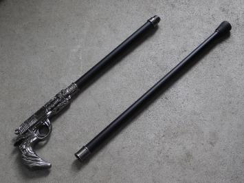 Gehstock pistolera - aluminium - 93cm