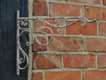 Metalen wandhaak - gekruld - hanging basket - robuust