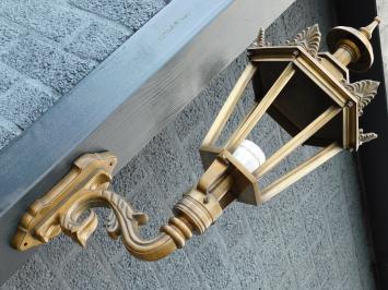 Schöne klassische Wandleuchte Karel - Messing patiniert