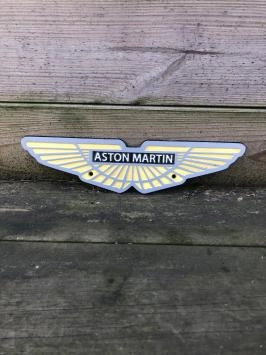 Wanddekoration aus Gusseisen – 'Aston Martin' – in Farbe
