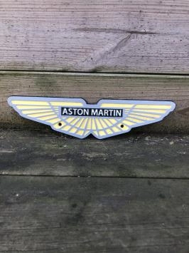 Wanddekoration aus Gusseisen – 'Aston Martin' – in Farbe