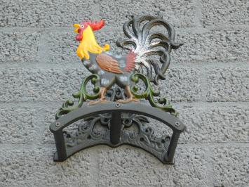 Hahn - Wasserschlauchhalter aus Gusseisen