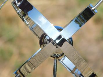 Nickel-Sonnenuhr – Marmorsockel